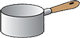 Casserole sans couvercle