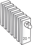 Radiateur 20° C